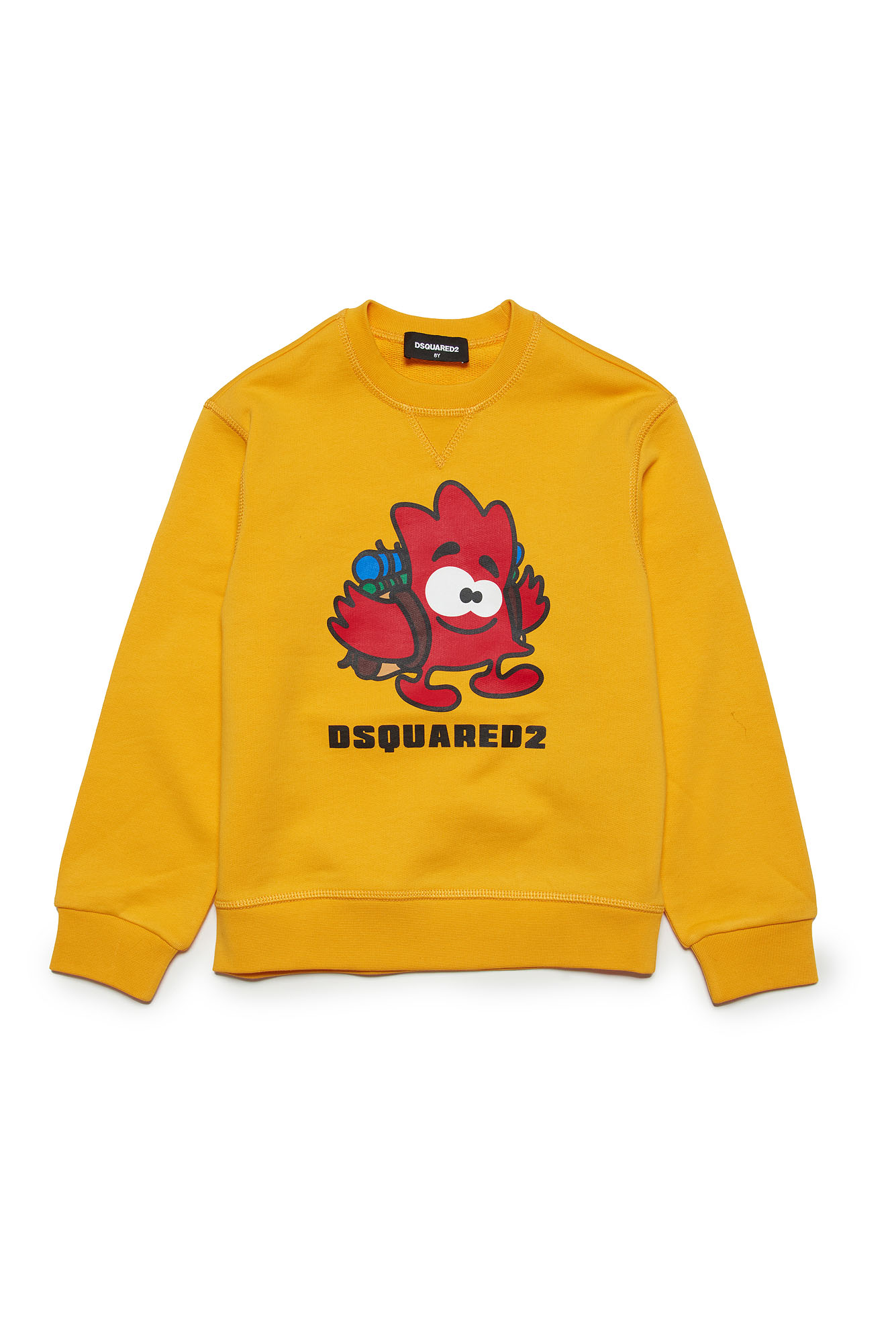 Felpa on sale dsquared gialla
