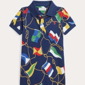 Polo Ralph Lauren pagliaccetto con stampa bandiere