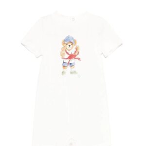 Polo Ralph Lauren pagliaccetto con stampa Polo Bear