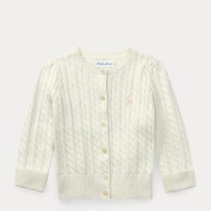 Polo Ralph Lauren cardigan baby con ricamo pony