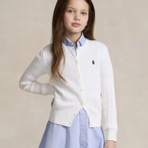 Polo Ralph Lauren cardigan con ricamo pony