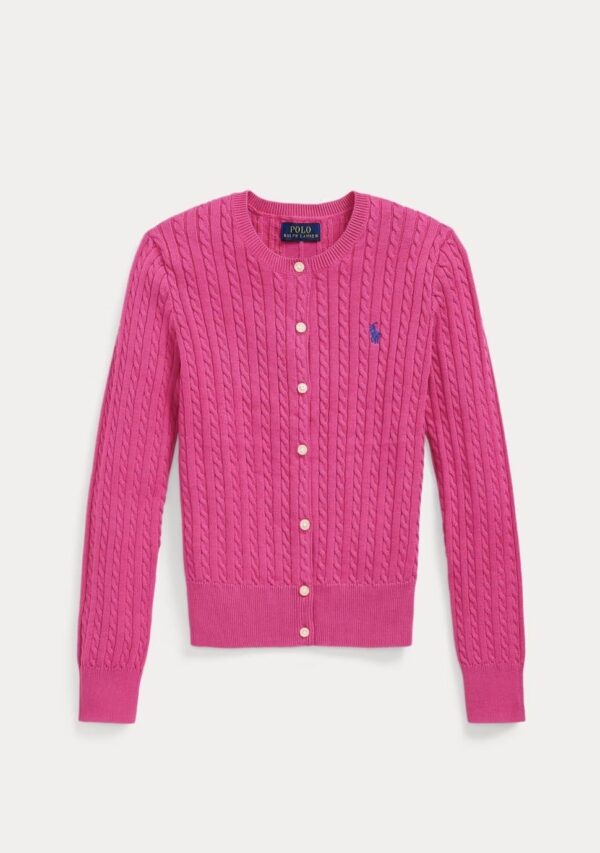 Polo Ralph Lauren cardigan con ricamo pony