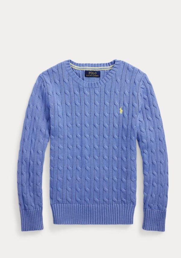 Polo Ralph Lauren maglia con motivo a trecce - immagine 4