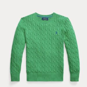 Polo Ralph Lauren maglia con motivo a treccie