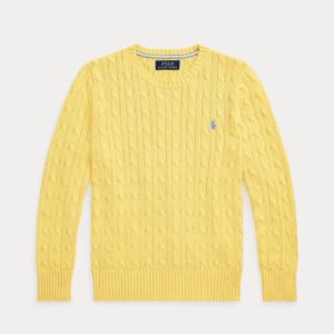 Polo Ralph Lauren maglia con motivo a trecce