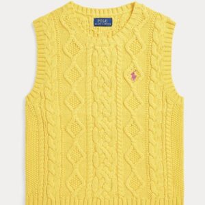 Polo Ralph Lauren gilet con ricamo pony