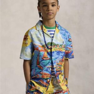 Polo Ralph Lauren camicia con stampa Riviera