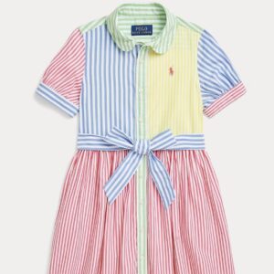 Polo Ralph Lauren abito baby patchwork con coulotte
