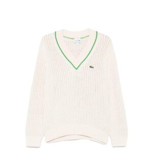 Lacoste maglia primaverile con scollo a V