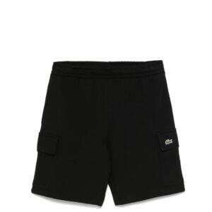 Lacoste shorts cargo in felpa