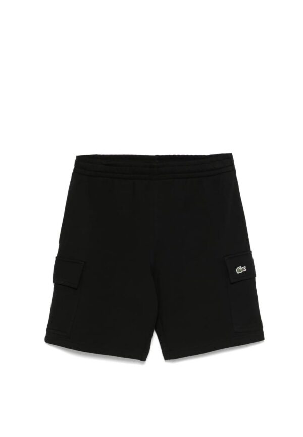 Lacoste shorts cargo in felpa