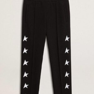 Golden Goose pantalone jogging con stampa Star