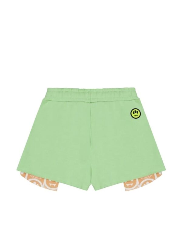 Barrow shorts in felpa con stampa - immagine 3