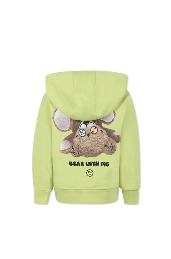 Barrow felpa con cappuccio con stampa teddy - immagine 3