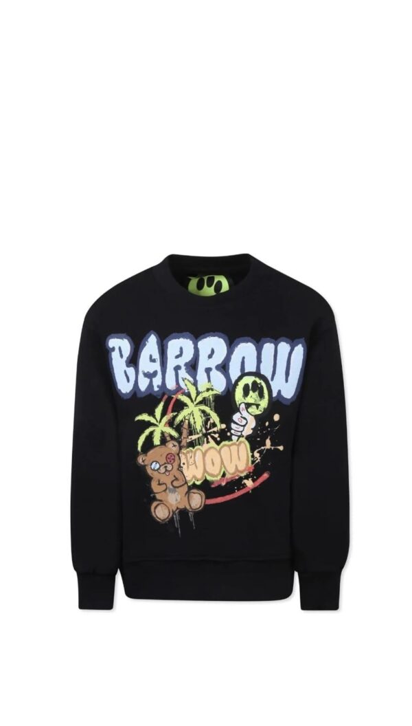 Barrow felpa con stampa logo