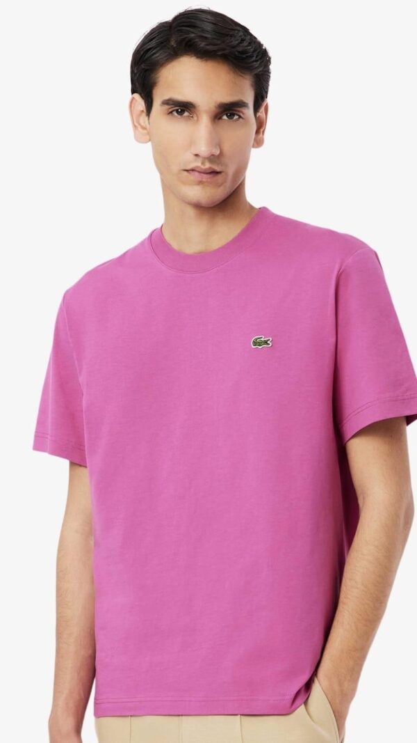 Lacoste t-shirt con logo ricamato