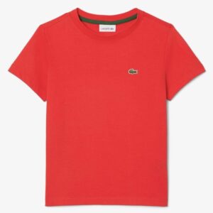 Lacoste t-shirt con logo applicato