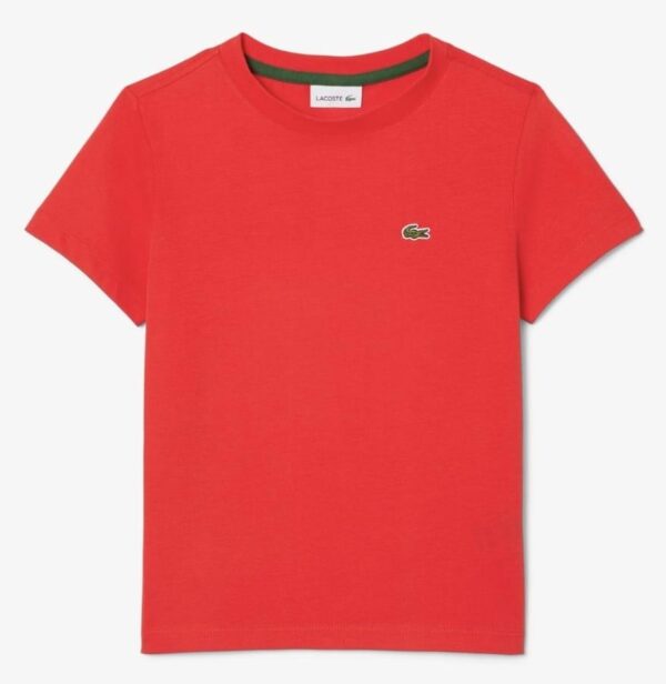 Lacoste t-shirt con logo applicato