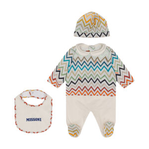 Missoni maternity set con stampa zig-zag