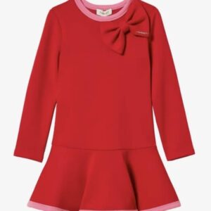 Twinset abito baby con fiocco