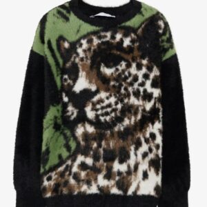 Roberto Cavalli maglione con intarsio