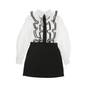 Elisabetta Franchi abito con rouches