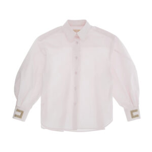 Elisabetta Franchi camicia con logo applicato