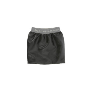 Elisabetta Franchi gonna in eco pelle con cinto elastico