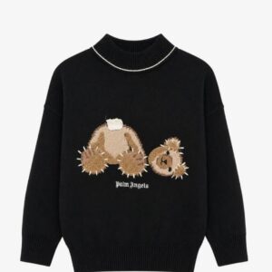 Palm Angels maglione con intarsio logo