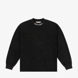 Palm Angels t-shirt manica lunga con logo