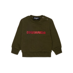 Dsquared2 felpa baby con pacht logo