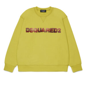 Dsquared2 felpa over con ricamo logo