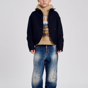 Dsquared2 denim 5pkt con applicazione logo